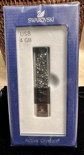 Swarovski Active Crystals USB Crystalline Memory Stick Silver Night 4GB picture