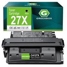 GREENBOX C4127X Black Toner Cartridge High Yield Replacement for HP 27X C4127X 2 picture