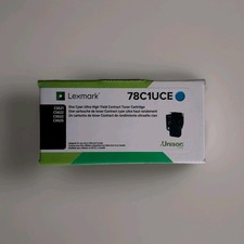Lexmark 78C1UCE Cyan Ultra High Yield Laser Toner for CS521 CS622 CX625 picture