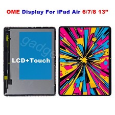 New OEM For Apple iPad Air 6 13” LCD Display Touch Screen Replacement US Air 7 8 picture