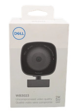 Dell WB3023 2K QHD 2560x1440 Autofocus Noise Reduction Mic USB Webcam JP1P2 picture