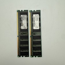 Lot Of 2- Infineon 335698-001 HYS64D32300HU-5-C 256MB DDR-400 PC-3200U RAM picture