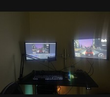 gaming pc desktop computer Gaming Setup Streamer Twitch Kick Stream picture