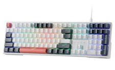 Redragon K668 RGB Gaming Keyboard – 108 Keys Hot-Swappable Wired – Red Switch picture