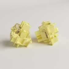 Lubed / Filmed Akko V3 Cream Yellow Pro Linear Switches(90Ct) picture