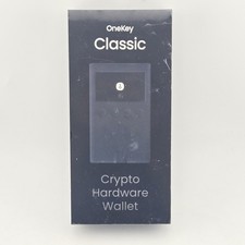 OneKey Classic Crypto Hardware Wallet 2023 Cold Storage Bluetooth USB-C Sealed  picture