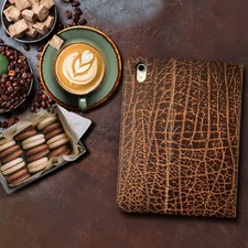 iPad Mini 6 Leather Case - With Pencil Holder - Genuine Leather - Sleep/Wake picture