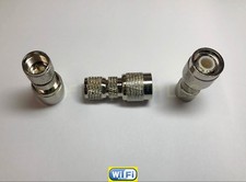 TNC Male Plug to mini UHF miniUHF male plug center RF adapter connector from USA picture