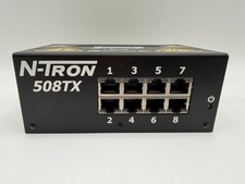 N-Tron 508TX-A Monitored Industrial Ethernet Switch 8-Port Advanced Red Lion picture