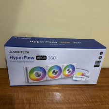 Montech Hyperflow Argb 360 - Aio Cpu Liquid Cooler, Intel&amd Compatible picture