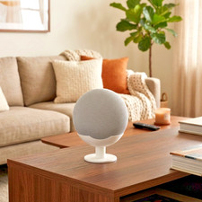 Pedestal Stand for Google Home Mini & Nest Mini – Sleek Two-Piece Desktop Mount picture