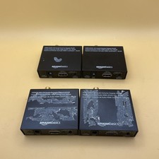 Lot of 4 Amazon Basics 4K HDMI to HDMI Audio Extractor Converter SPDIF Stereo  picture
