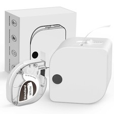 Phomemo P12 Bluetooth Printer Thermal Transfer Label Maker Machine with Tape picture