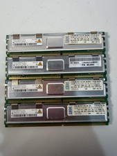 Qimonda 1GB 2Rx8 PC2-5300F Memory RAM HYS72T128420HFD-3S-B (lot of 4) picture