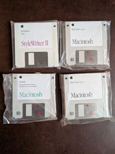 Vintage 1992 Mac System 7.1P1 Apple Software 3.5” Floppy Disks NOS picture