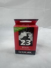 New Genuine Lexmark 23 Black Cartridges X Series Sealed picture