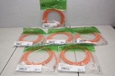 6x Shaxon Industries Patch Cable 6Ft Orange RJ45-RJ45 24AWG Stranded 568B Cat5e picture