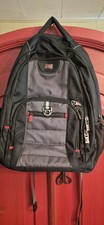 NWOT Wenger Pillar 16 inch Laptop Backpack  Black Gray (67382140) Never Carried picture
