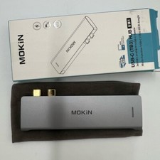 MOKIN MUC2205 USB-C TB3 Hub 6-in-1 Adapter for MacBook Pro Air Space Gray picture