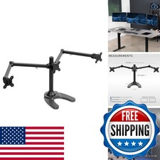 VIVO Triple Monitor Desk Stand 23 to 32 inch Holds 3 Screens Black STAND-V103F picture