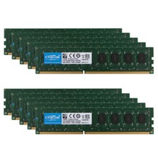 10x Crucial 4GB PC3L 12800 DDR3 1600MHz Memory RAM DIMM For Intel Desktop #NEW picture