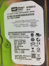 Western Digital 320GB WD3200AVJS-63B6A0 DCM:DGNNHTJCG | 23AUG2008 picture