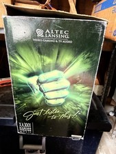 New Altec Lansing XA3021 Theater Sound System Remote Satellite Speakers Complete picture