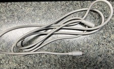 Vintage Apple Mini-DIN 8-Pin Male-to-Male Cable – P/N 590-0552-A picture