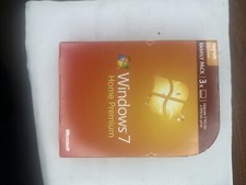 Microsoft Windows 7 Home Premium Upgrade Family Pack For 3 PCs 32 & 64 Bit DVDs picture