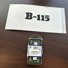 NEW Kingston KVR800D2S5/1G Stick of laptop RAM picture