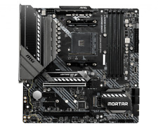 MSI MAG B550M MORTAR Motherboard AMD B550 M-ATX DDR4 M.2 HDMI Socket AM4 Ryzen picture