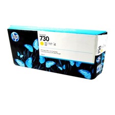 Genuine HP 730 Yellow 300ml Ink Cartridge P2V70A HP DesignJet T1700 picture