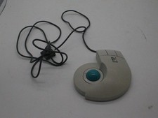 Vintage Logitech TrackMan T-CC2-9F Serial DB9 Trackball Stationary Mouse Tested picture