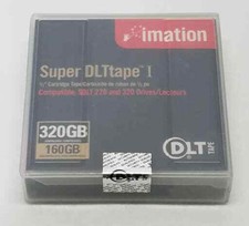 Imation Super DLTtape I 320GB One Tape w/ case Sealed picture