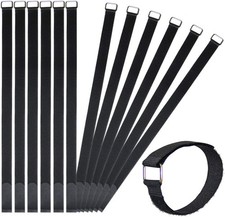 24 inch Hook and Loop Cable Strap - Reusable Fastening Strap - 12 PACK picture