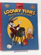 Looney Tunes Photo Print Studio PC Computer S Warner LivePix- MANUAL ONLY picture