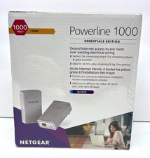 Netgear Powerline 1000 Essentials Edition Extender Gaming (PL1010-100PAS) Sealed picture