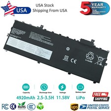 Genuine BND 01AV430 01AV431 01AV494 Battery For ThinkPad X1 Carbon 2017 2018 picture