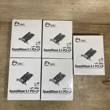 LOT OF 5 SIIG SOUNDWAVE 5.1 PCI DIGITAL SURROUNDSOUND CARD (FACTORY SEALED) picture