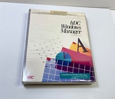 hDC Windows Manager 286 and 386 Desktop Utility Manager 3.5