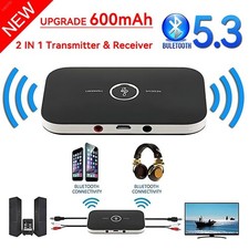 B6 2 in 1 Bluetooth 5.3 Audio Transmitter Receiver 3.5mm Aux Jack Rca USB Dongle picture