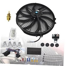 3000 CFM 16inch Electric Radiator Cooling Fan Mounting Kit Push Pull Slim Fan picture