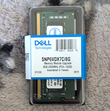 Dell SNP6VDX7C/8G 8GB DDR4-3200 PC4-25600 260-Pin SODIMM Non-ECC RAM picture