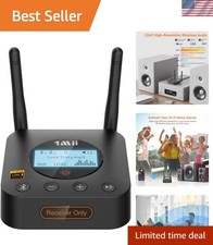 Hi-Fi Bluetooth 5.3 Audio Receiver, LDAC Hi-Res Wireless Audio Adapter for Ho... picture