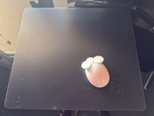 Project-Arctica Black Glass Mouse Pad Gaming Speed Precision with Anti-Slip Back picture