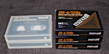 (Genuine) Maxell HS-4/120s 4mm Data Cartridge (3 Sealed, 2 open box) (x5) picture