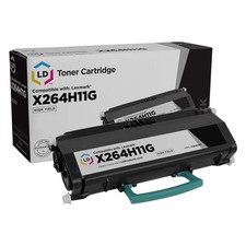 LD X264H11G Black High Yield Toner Cartridge for Lexmark X264DN X363DN X364DN picture