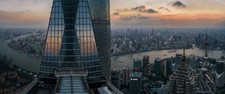 Landscape photography nature cityscape panorama sunset Custom Gaming Mat Desk picture