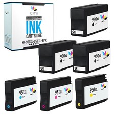 6-Pack CMYi Compatible 950 951 XL Ink Cartridges for HP OfficeJet Pro 8640 8660 picture