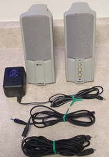 Yamaha YST-M7 Powered Multimedia Speakers Power Supply Tested Vintage PC Speaker picture